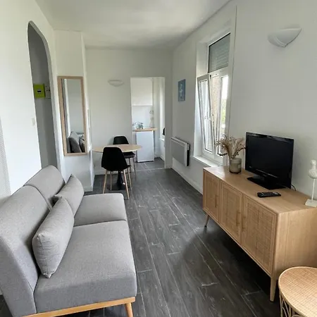 Vue Degagee Sur Le Wimereux , A 100M De La Plage Et Du Centre Ville, Exposition Sud Extérieur photo
